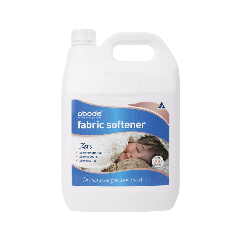 Abode Fabric Softener (Front & Top Loader) Zero 4 Litres