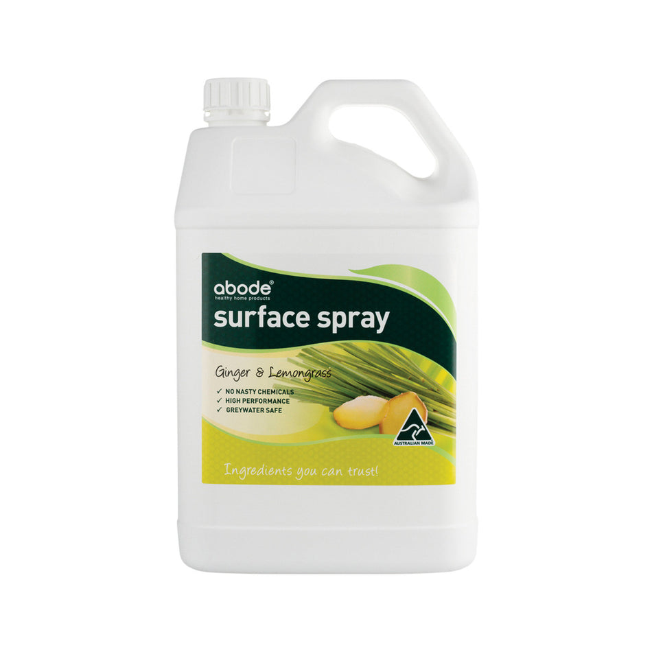 Abode Surface Spray Ginger & Lemongrass 4 Litres