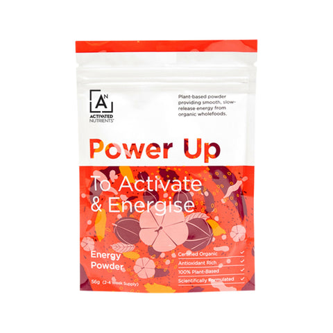 Activated Nutrients Organic Power Up Energy Powder (To Activate & Energise) 56g