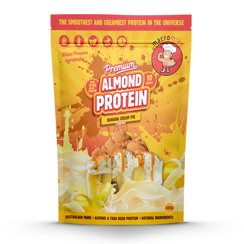 MACRO MIKE Premium Almond Protein Banana Cream Pie 400g
