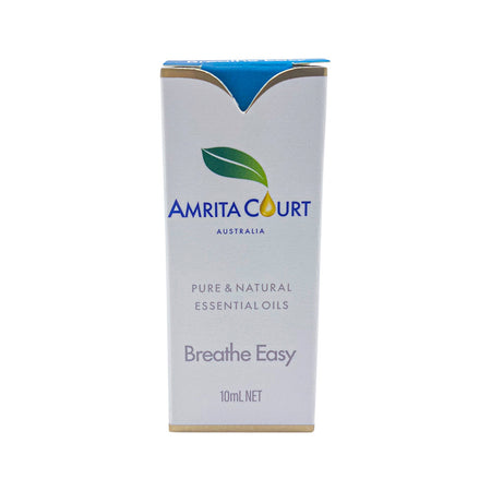 Amrita Court Pure & Natural Essential Oil Blend Breathe Easy 10ml