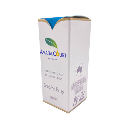 Amrita Court Pure & Natural Essential Oil Blend Breathe Easy 10ml