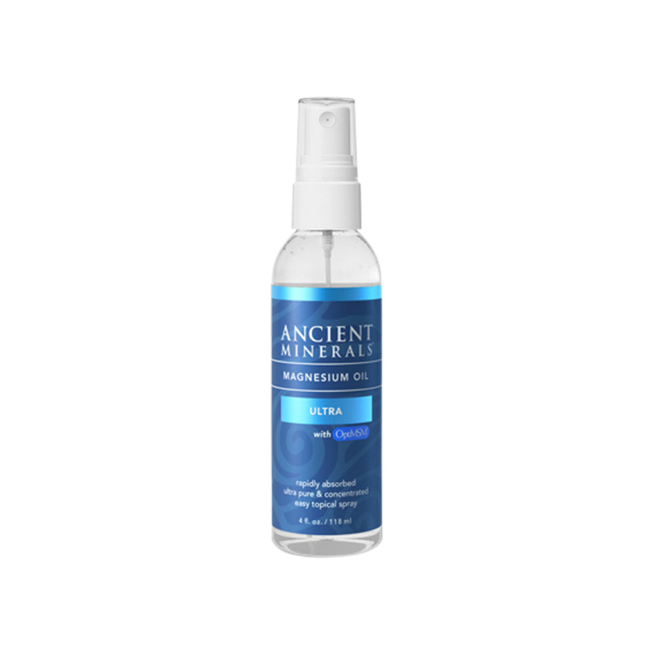 Ancient Minerals Magnesium Oil (50%) & MSM Ultra 118ml
