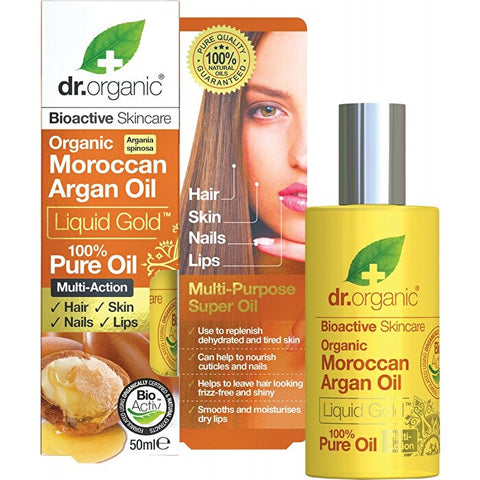 DR ORGANIC Pure Oil Organic Moroccan Argan Oil 50ml