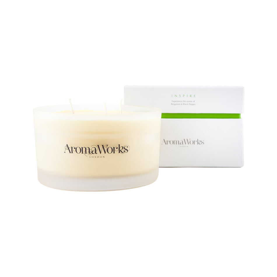 Aromaworks 3 Wick Candle Inspire Large 400g