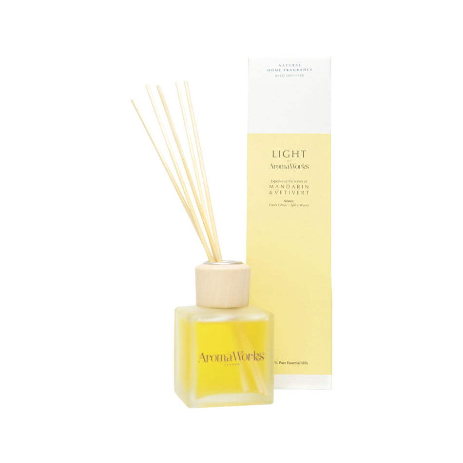 Aromaworks Light Reed Diffuser Mandarin & Vetivert 100ml