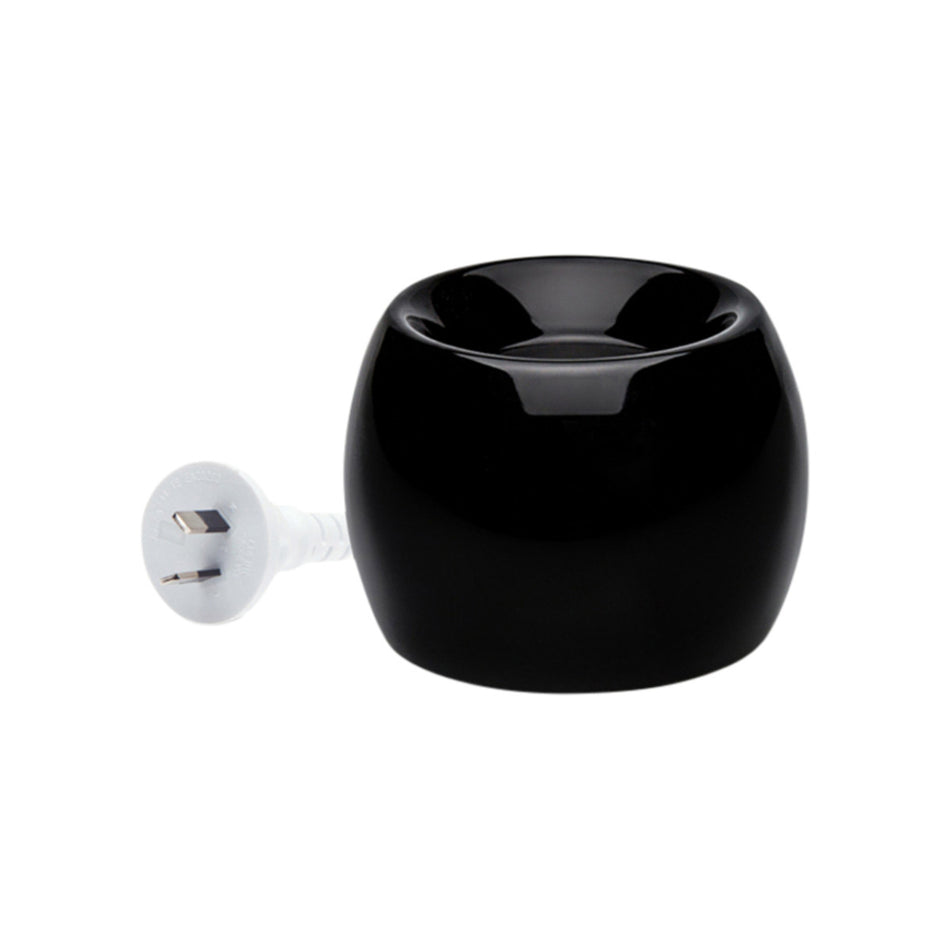 Aromamatic 2inone Electric Vaporiser (Essential Oil & Wax Melt) Coral Shape Black