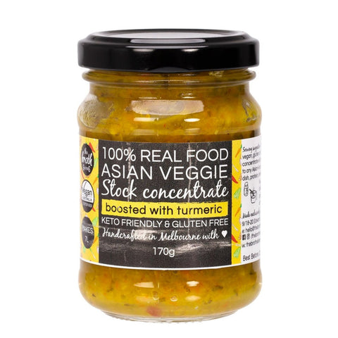 THE BROTH SISTERS Stock Concentrate Asian Veggie With Turmeric 170g