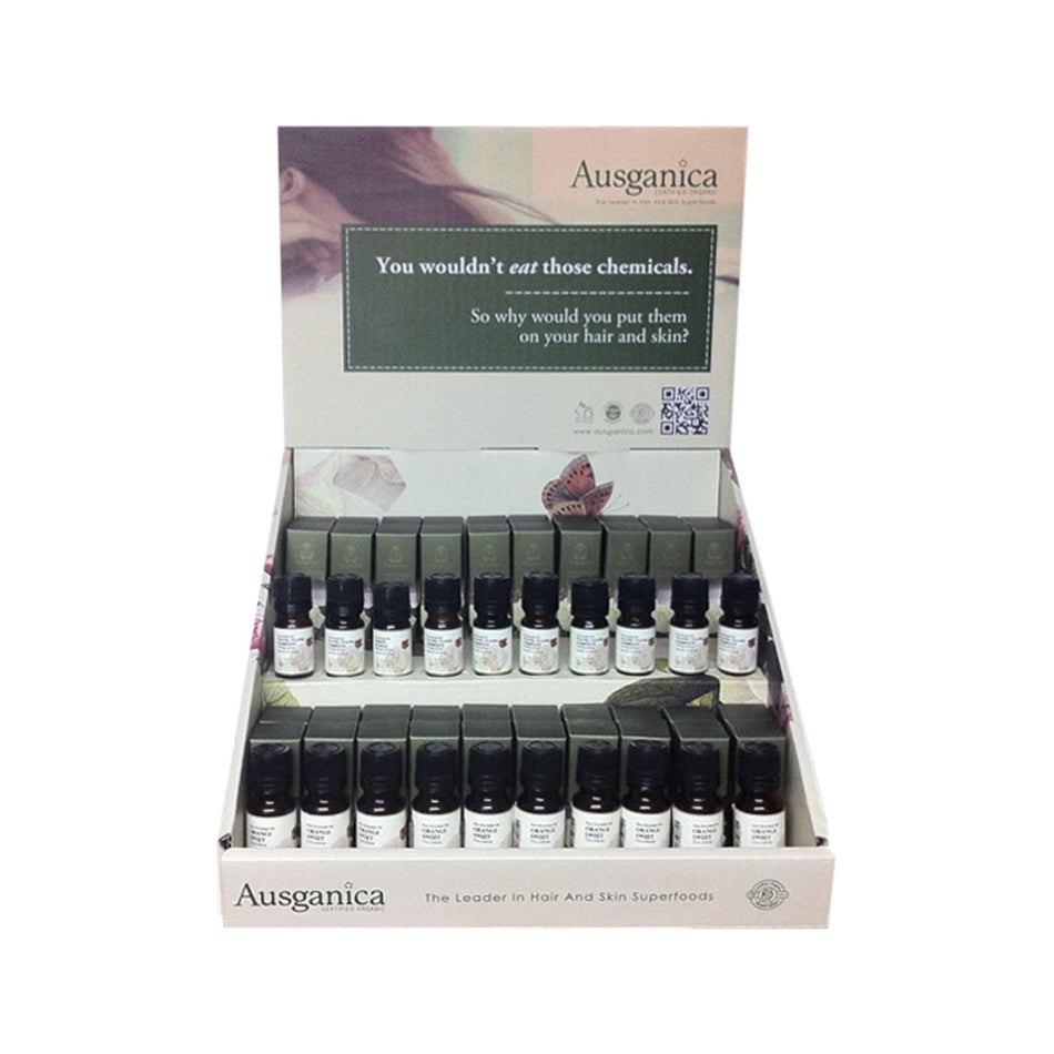Ausganica Organic Essential Oil Starter Kit 10ml X 40 Pack