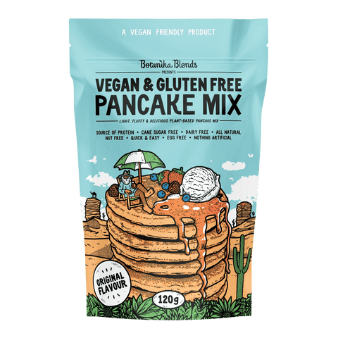 BOTANIKA BLENDS Vegan & Gluten Free Pancake Mix Original 120g