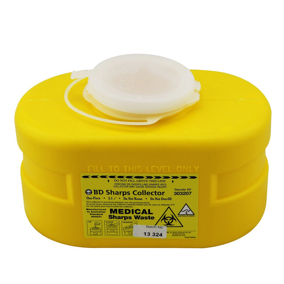 BD Sharps Collector 3.1 Litres