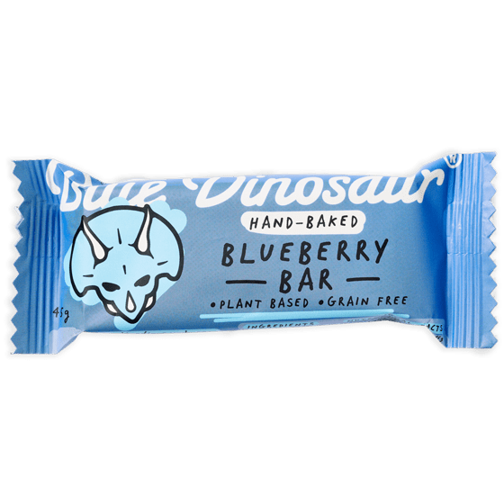 Blue Dinosaur Bar Blueberry 45g Pack of 12