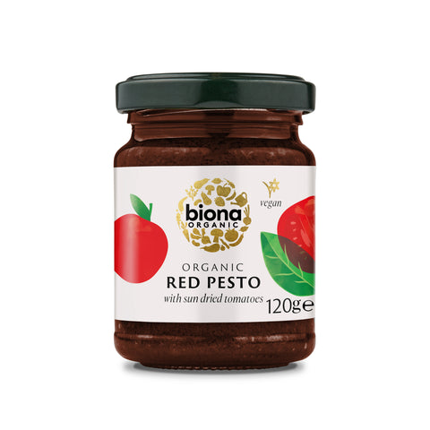 Biona Organic Red Pesto 120g (Pack of 6)