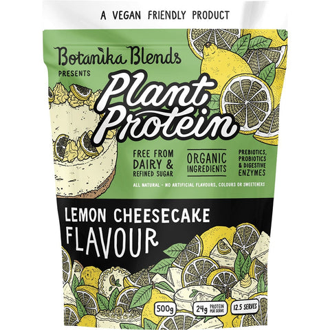 BOTANIKA BLENDS Plant Protein Lemon Cheesecake 500g
