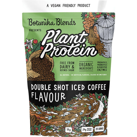 BOTANIKA BLENDS Plant Protein Double Shot Iced Coffee 1kg