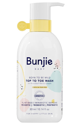 Bunjie Baby Wash Top To Toe 300ml