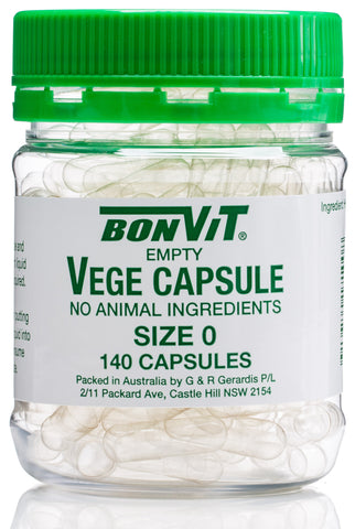 Bonvit Vege Capsules 0 size 140c