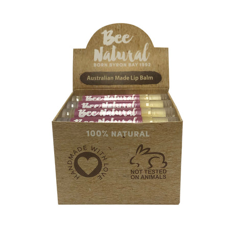 Bee Natural Lip Balm Stick Kakadu Plum 4.5ml  12PK