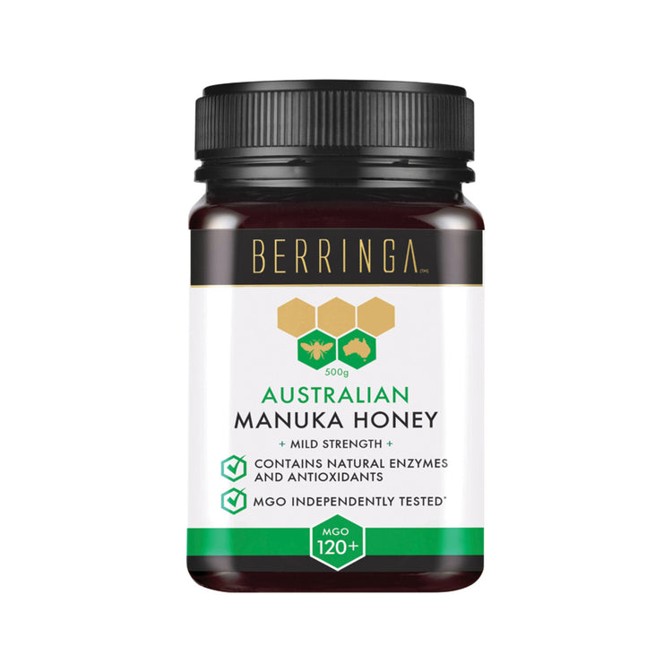 Buy Berringa Australian Manuka Honey Mild Strength (MGO 120+) 500g ...