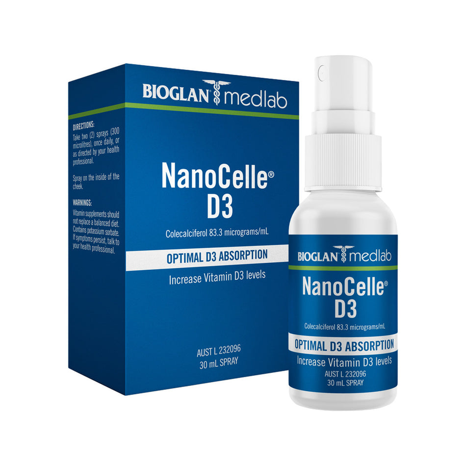 Bioglan Medlab Nanocelle D3 Spray 30ml