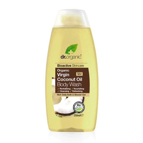 DR ORGANIC Body Wash Organic Virgin Coconut Oil 250ml