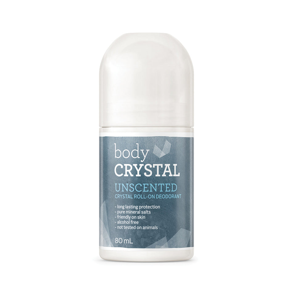 Body Crystal Crystal Deodorant Roll-on Unscented 80ml
