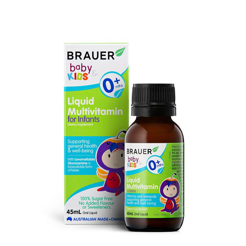 Brauer Baby & Kids Liquid Multivitamin for Infants 45ml