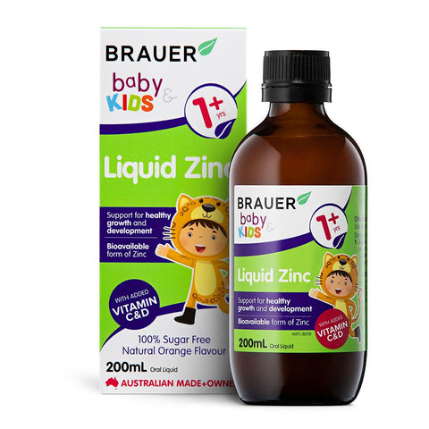 Brauer Baby & Kids Liquid Zinc 200ml