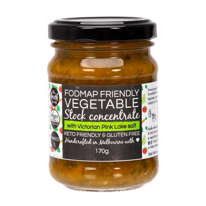 THE BROTH SISTERS Stock Concentrate Vegetable Fodmap Friendly 170g