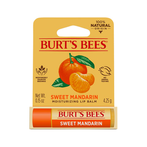 Burt's Bees Moisturising Lip Balm Sweet Mandarin 4.25g