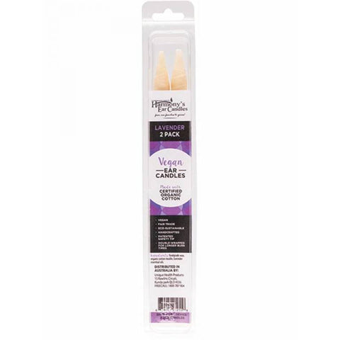 Harmony's EAR CANDLES Vegan Ear Candles Lavender Scented 2