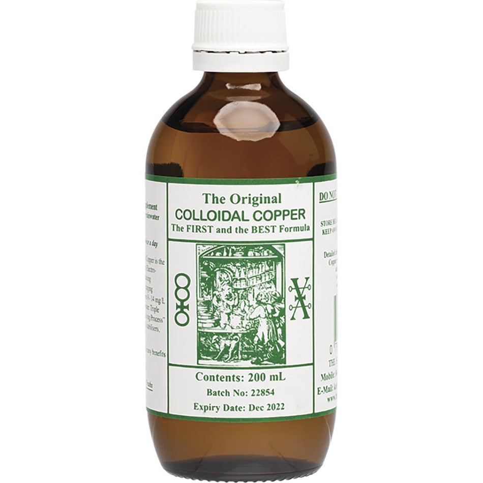 ORIGINAL COLLOIDAL Colloidal Copper 200ml