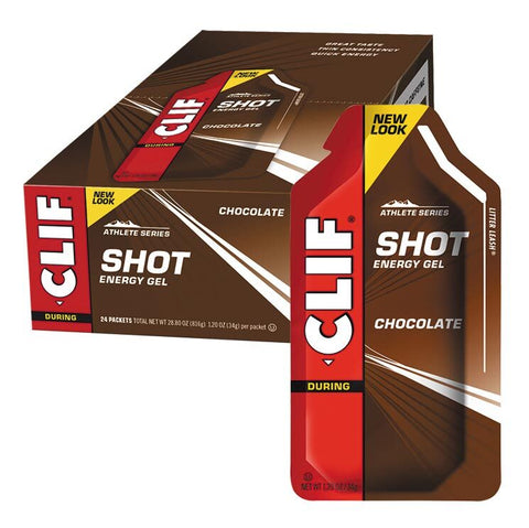 CLIF Shot Energy Gel Chocolate 34g 24PK