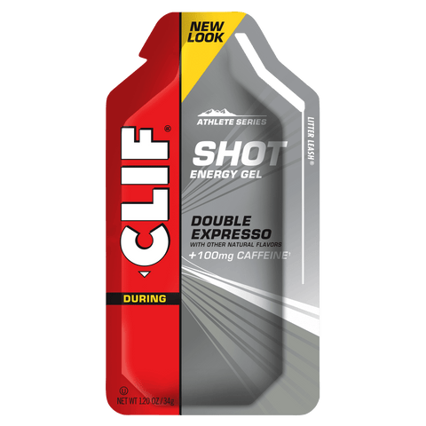 CLIF Shot Energy Gel Double Expresso (100mg Caffeine) 34g 24PK