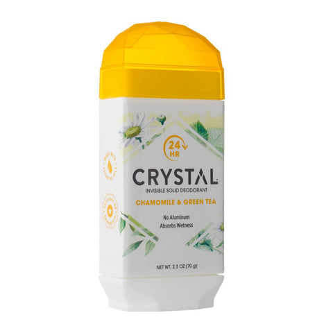 CRYSTAL Deodorant Stick Chamomile & Green Tea 70g