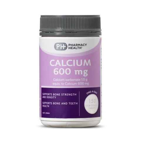PHarmacy health CALCIUM 600MG 150 TABLETS