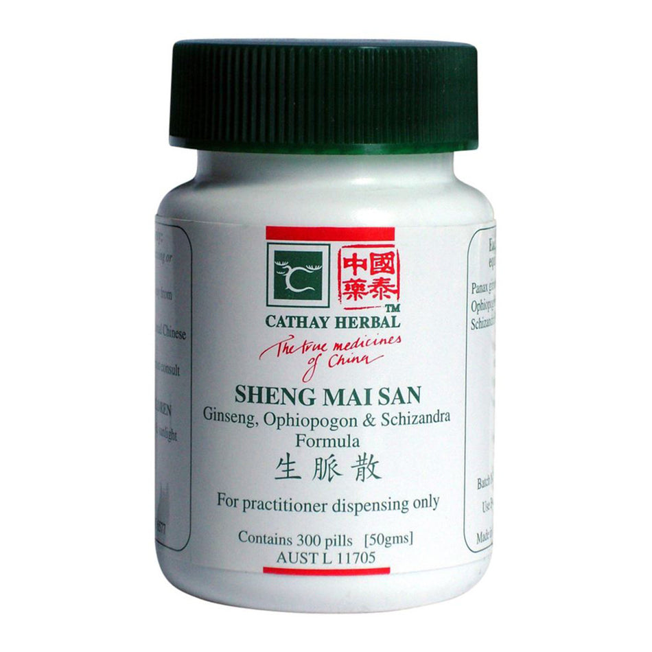 Cathay Herbal Ginseng, Ophiopogon & Schizandra Formula 300 Pills (50g)