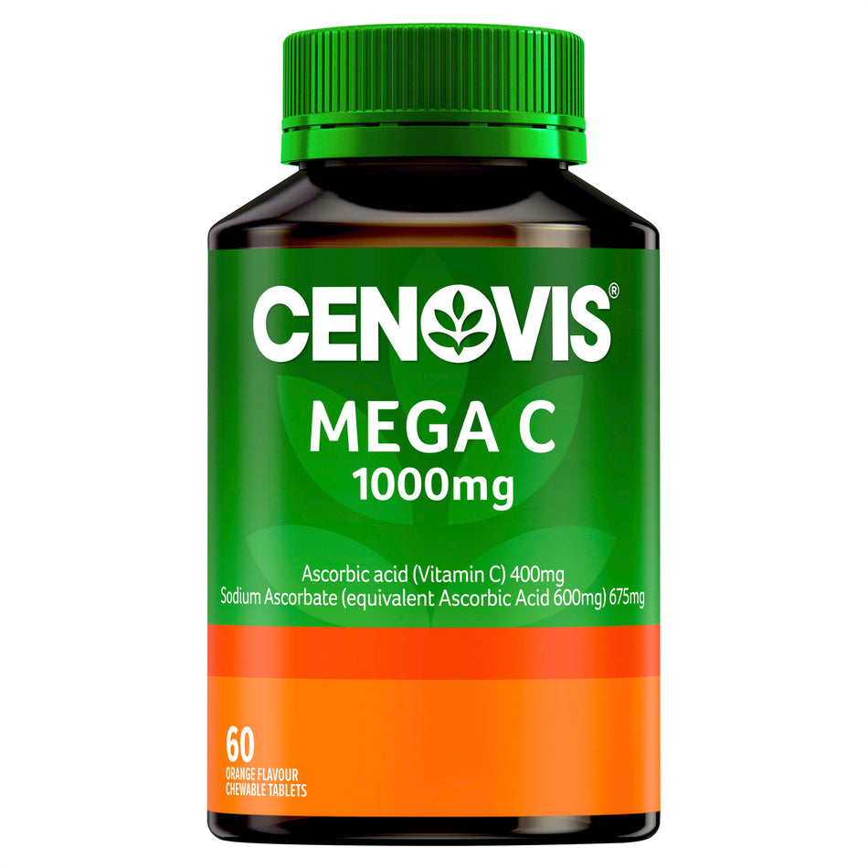 Cenovis Mega C 1000mg - Vitamin C - 60 Tablets