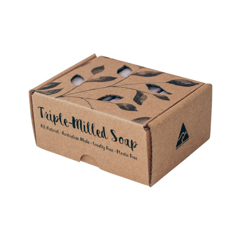Clover Fields Natures Gifts Plant Based Soap Gift Box Empty Flat Pack (Holds 4x100g)  Pack of 24