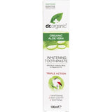 DR ORGANIC Toothpaste (Whitening) Organic Aloe Vera 100ml