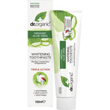 DR ORGANIC Toothpaste (Whitening) Organic Aloe Vera 100ml