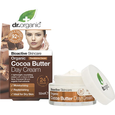 DR ORGANIC Day Cream Organic Cocoa Butter 50ml
