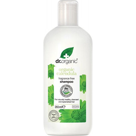 DR ORGANIC Fragrance Free Shampoo Organic Calendula 265ml