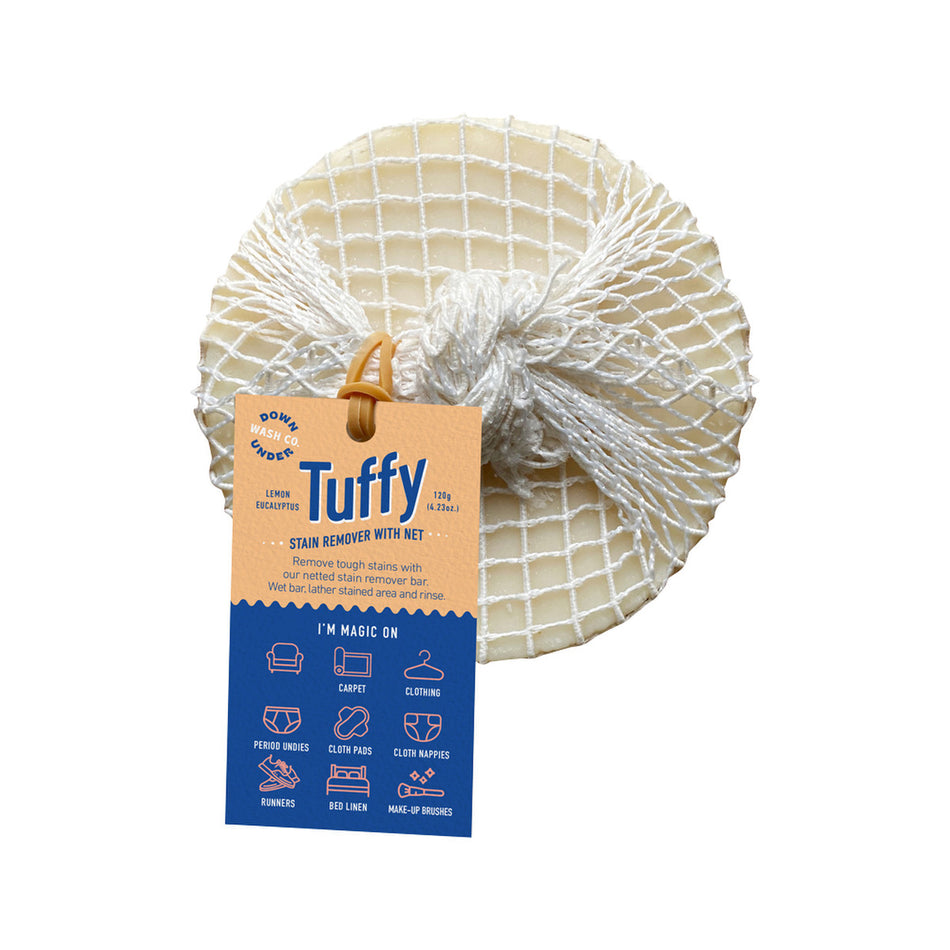 Tuffy Downunder Wash Co. Tuffy Stain Remover with Net Lemon Eucalyptus 120g