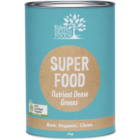EDEN HEALTHFOODS Superfood Certified Organic Greens Powder 1kg