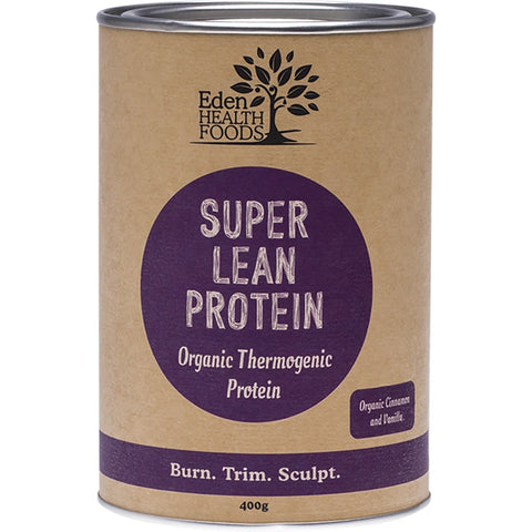 EDEN HEALTHFOODS Super Lean Protein Cinnamon & Vanilla 400g