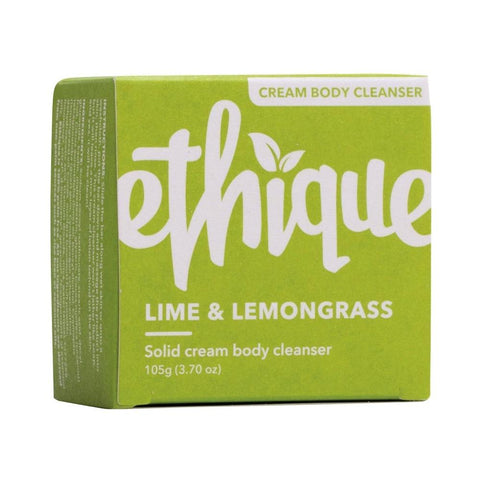ETHIQUE Solid Cream Body Cleanser Lime & Lemongrass 105g