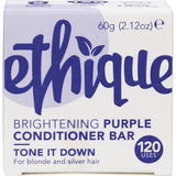 ETHIQUE Solid Conditioner Bar Tone It Down - Purple 60g