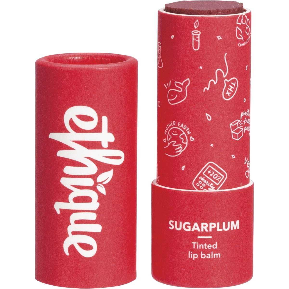 ETHIQUE Lip Balm Sugarplum - Tinted 9g