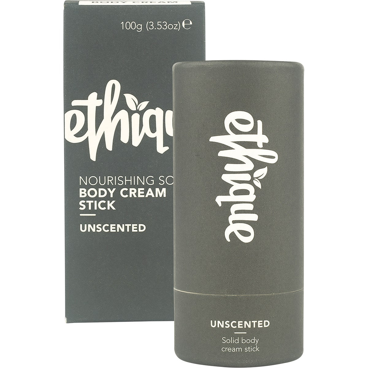 ETHIQUE Solid Body Cream Stick Unscented 100g